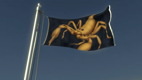 Scorpion Flag Waving GIF