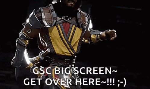 Scorpion Get Over Here Long Chain On Hands GIF