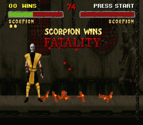 Scorpion Wins Fatality GIF
