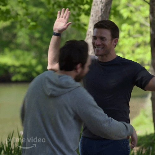 Scott Eastwood Hug Love You Man GIF