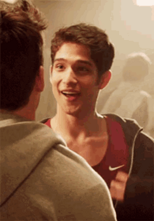 Scott Mccall Teen Wolf Happy And Excited GIF