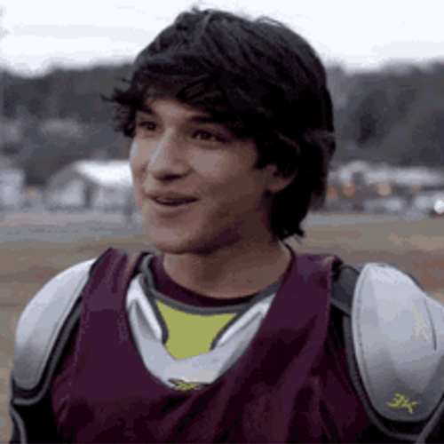 Scott Mccall Teen Wolf Hopping In Excitement GIF