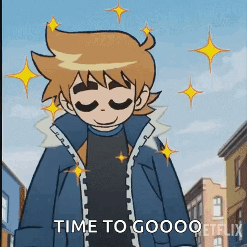 Scott Pilgrim Time To Go GIF