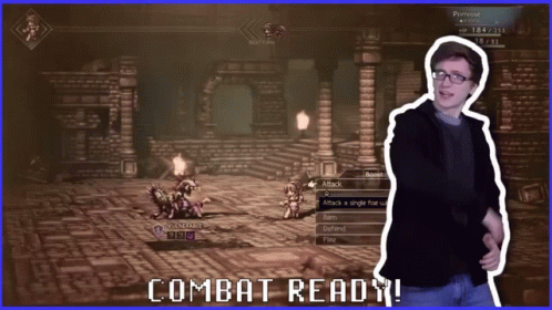 Scott The Woz Octopath Traveler Screen GIF