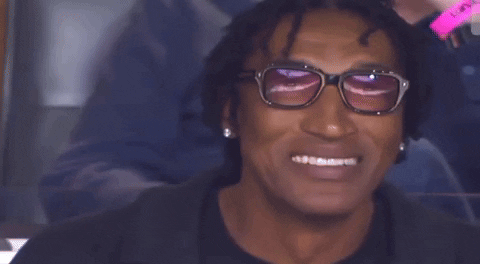 Scottie Pippen Oooh After He Saw Amazing Dunk GIF
