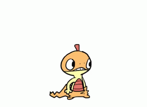 Scragy Pokemon Evolution GIF
