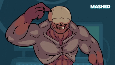 Scratching Head Empty Brain GIF