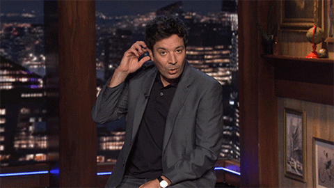Scratching Head Jimmy Fallon GIF