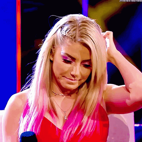 Scratching My Head Alexa Bliss GIF