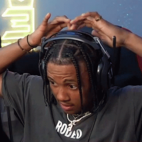 Scratching My Head Marco Wilson Fixing Hair GIF