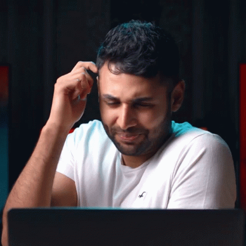 Scratching My Head Mrwhosetheboss GIF