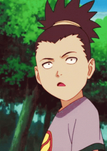 Scratching My Head Shikamaru Nara GIF
