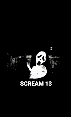 Scream 13 Ghost Mask Poster