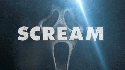 Scream 6 Bloody Logo GIF