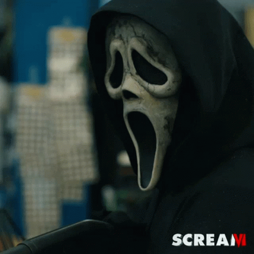 Scream 6 Ghostface Scary Screen GIF
