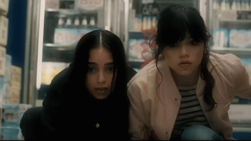 Scream 6 Jenna Ortega Melissa Barrera Worried GIF