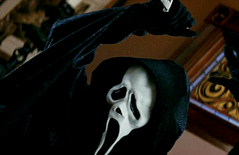 Scream Character Ghostface GIF
