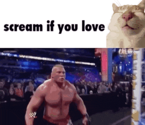 Scream If You Love Pwdin Gif GIF