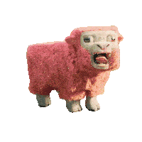 Screaming A Minecraft Movie Sticker GIF