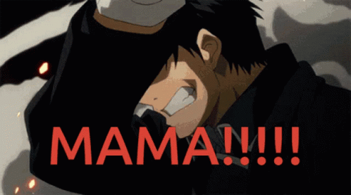 Screaming Cool Boy Anime Joe Mama GIF