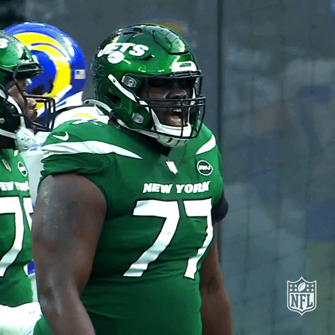 Screaming Tyron Smith Jets GIF