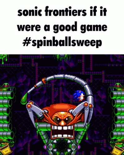 Screenshot of Sonic Frontiers If It Were a Good Game