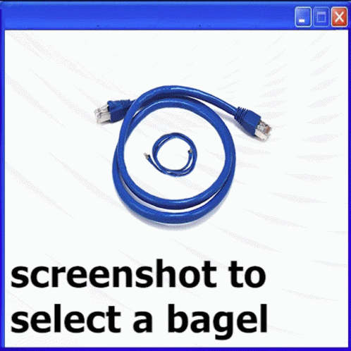 Screenshot To Select Bagel GIF