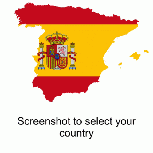 Screenshot To Select Spain Country GIF