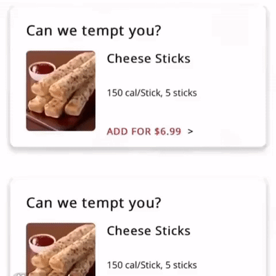 Scrolling Cheese Stick Meme GIF