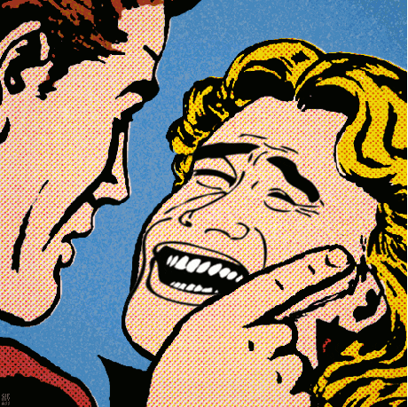 Scrolling Funny Faces Expressions GIF
