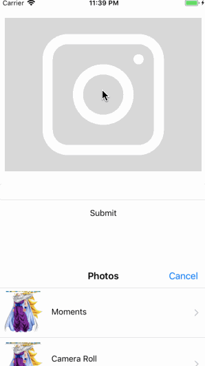 Scrolling Instagram Feed GIF