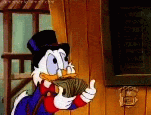 Scrooge Money GIF