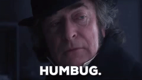 Scrooge Movie Humbug GIF