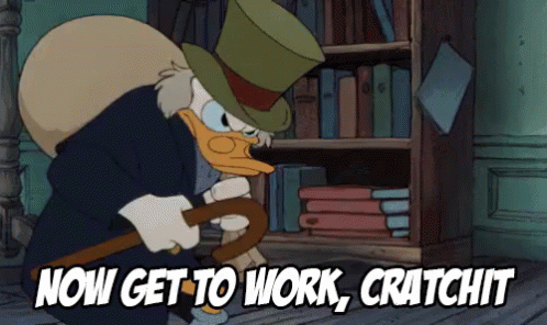 Angry Scrooge GIF