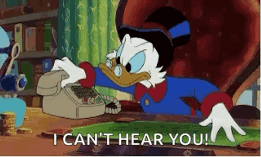 Scrooge Mcduck Call GIF