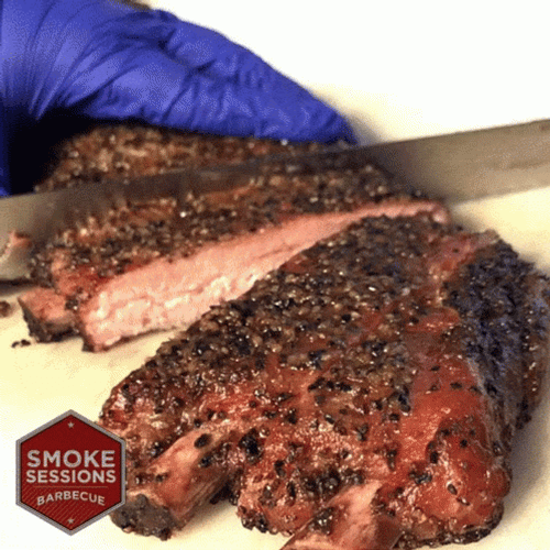 Scrumptious Smoked Bbq Slices GIF