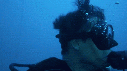 Scuba Diving Shock John Daub GIF