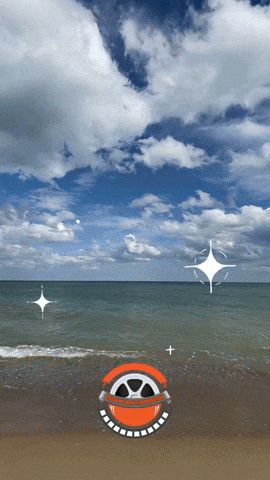 Sea Side Happy July GIF