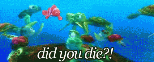 Sea Turtles Swimming Did You Die