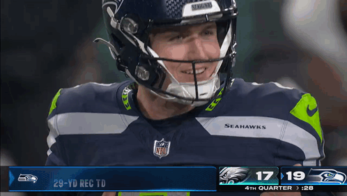 Seahawks Jaxon Smith Smiling GIF
