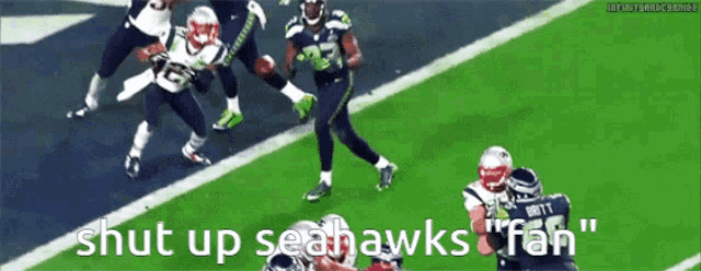 Seahawks Shut Up Gif GIF