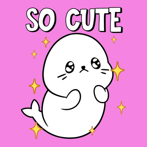 Seal Saying So Cute