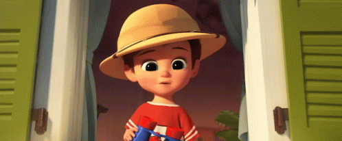 Tim Searching On Telescope Boss Baby GIF