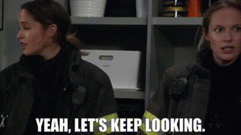 Searching Izzy Garcia Keep Looking GIF