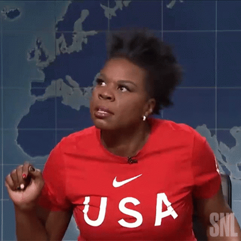 Searching Leslie Jones Looking Around GIF