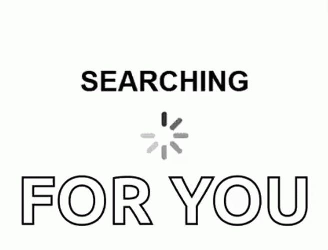 Searching For You Loading Screen Design GIF