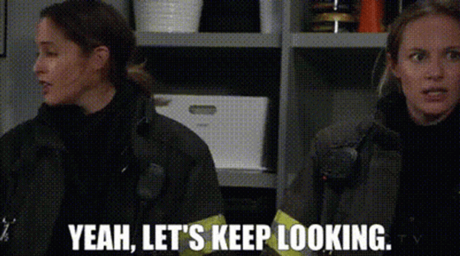 Searching Izzy Garcia Keep Looking GIF