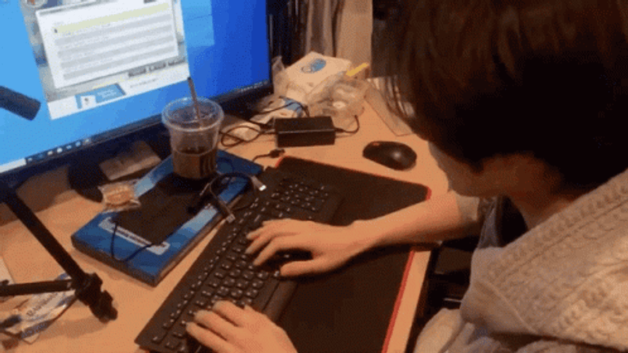 Searching Online K-Pop Beomgyu GIF
