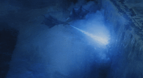 Seasmoke Dragon Blue Fire GIF