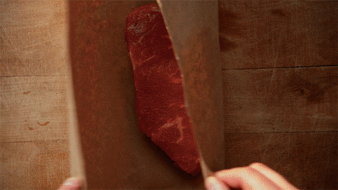 Seasoned The Meat And Check Temperature Properly GIF